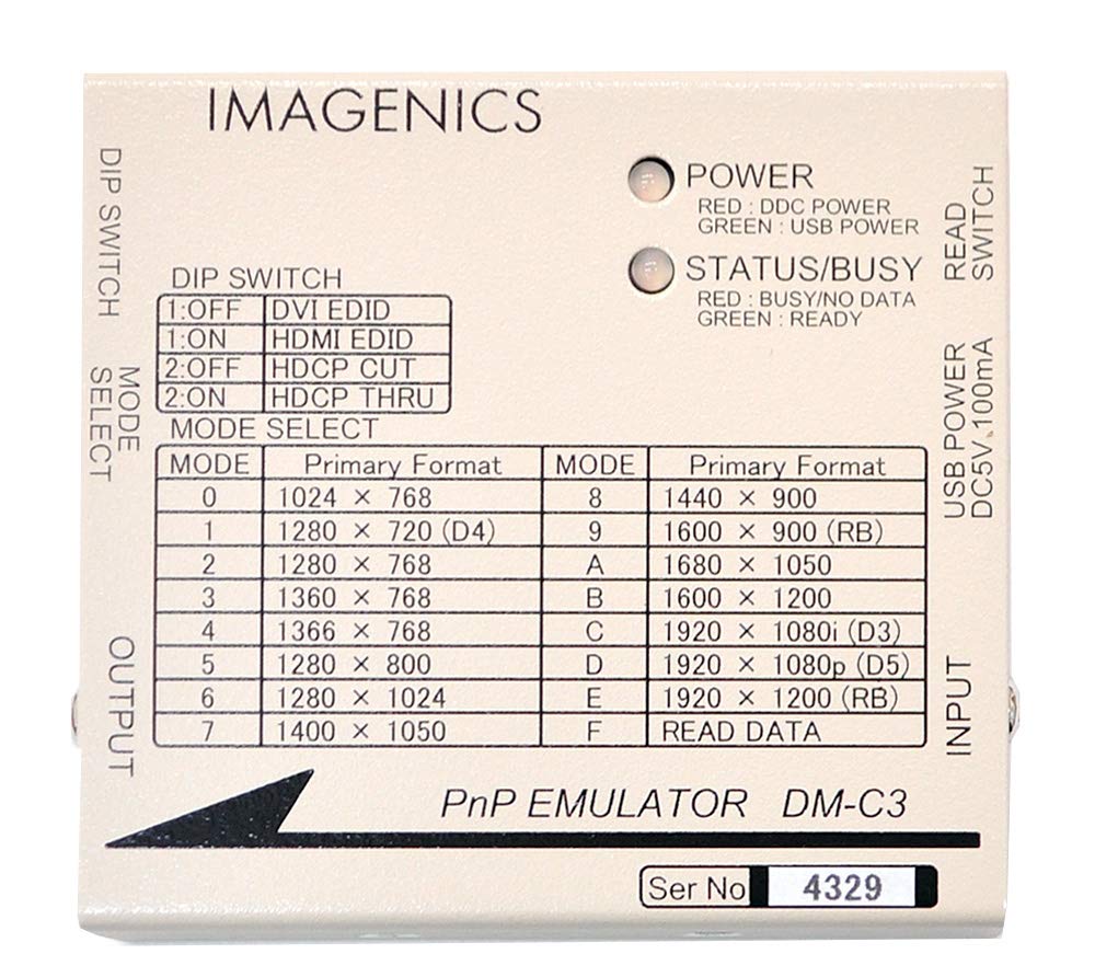 Amazon | IMAGENICS イメージニックス プラグアンドプレイ