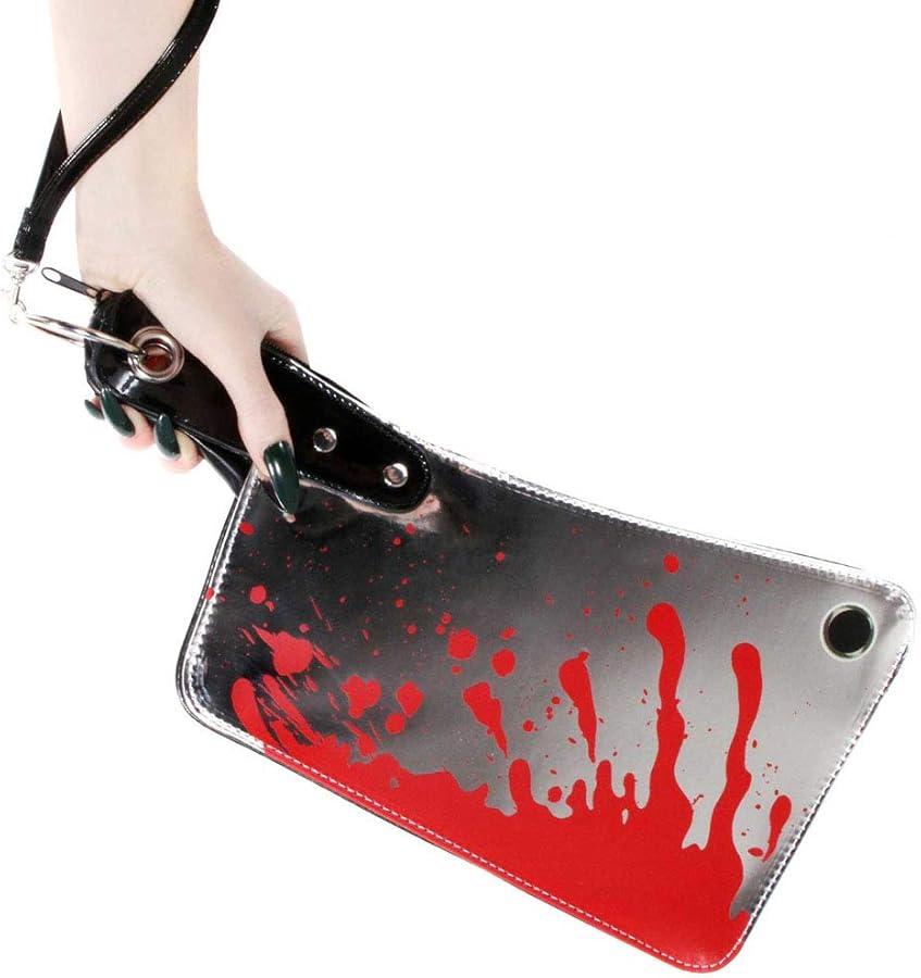 kreepsville 666 Cleaver Clutch Bag Metallic: Handbags: Amazon.com