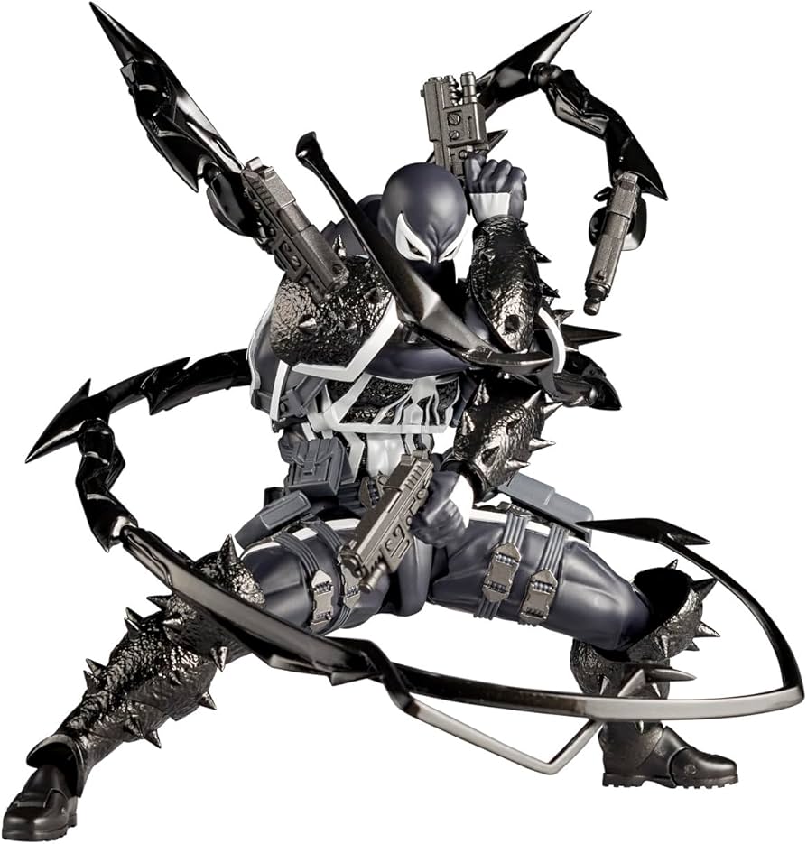 Amazon.com: Kaiyodo Revoltech Amazing Yamaguchi Agent Venom Total