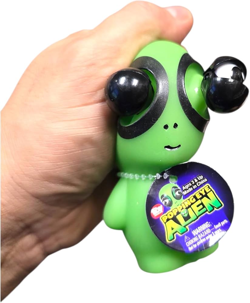 Amazon.co.jp: Zugar Land グリーン ポップアイラバーエイリアン