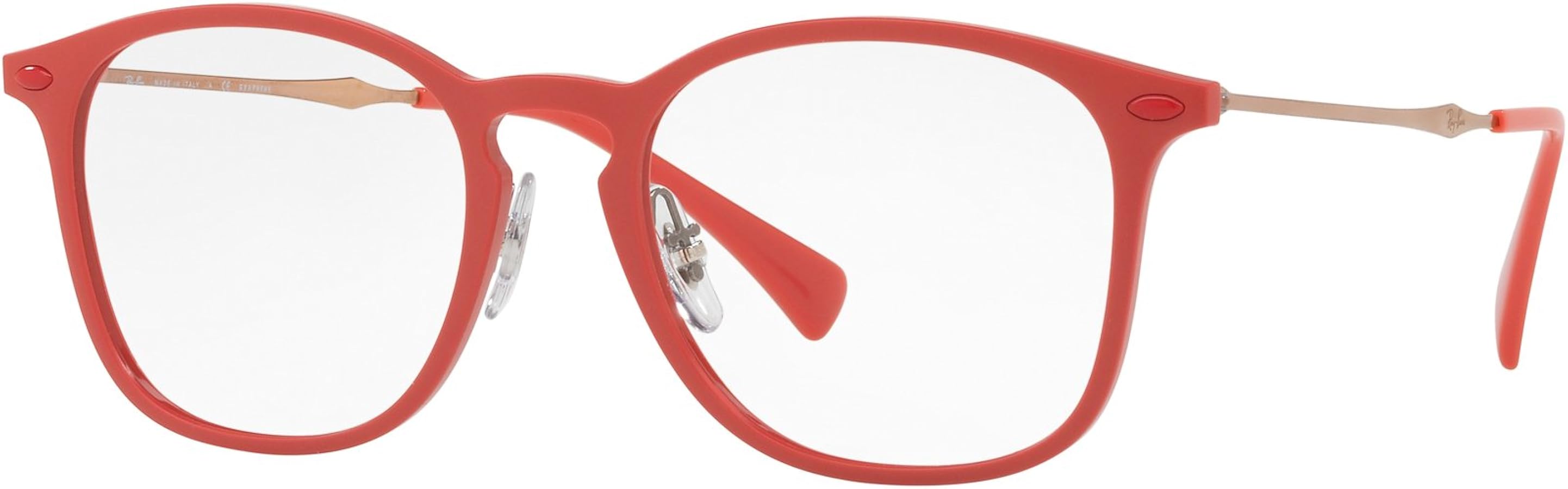 Amazon.com: Ray-Ban Eyeglasses Optical RX 8954 5758 Light Red