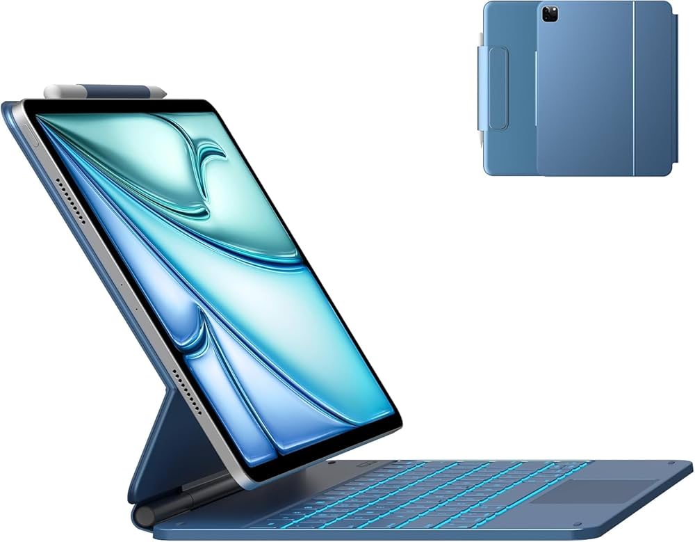 typecase Edge iPad Air 13 Inch Case Keyboard (M3/M2, 2025/2024