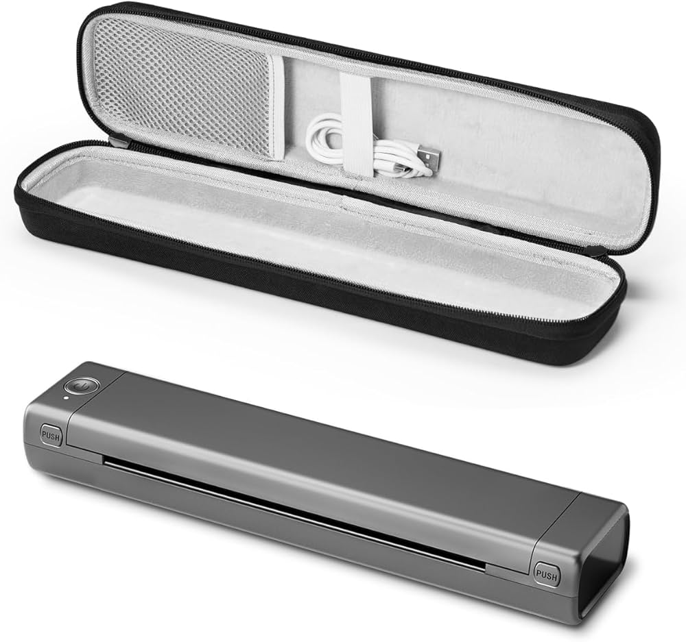 Amazon.co.jp: Phomemo M08F ポータブル・プリンター・キット モバイル