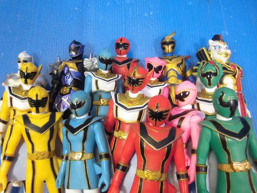 Amazon.co.jp: 魔法戦隊マジレンジャー/製ソフビ15点セット : おもちゃ