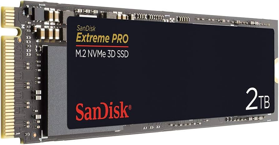 Amazon.com: SanDisk SSD HDD Extreme Pro M.2, 2 TB : Electronics