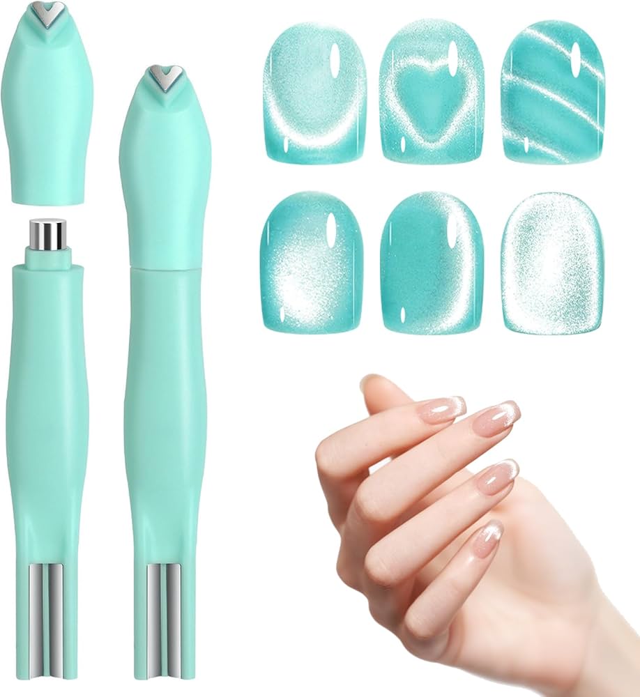 Amazon.co.jp: RONRYXA ネイル用マグネット 1本で3WAY ネイルアート