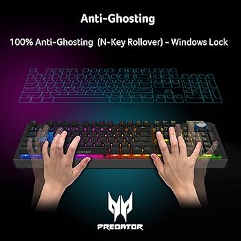 Amazon.com: acer Predator Aethon 700 Gaming Keyboard:Clicky or