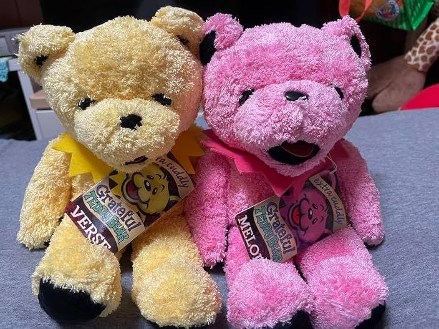 Amazon.co.jp: レア︎ グレイトフルデッドベア ぬいぐるみ : おもちゃ