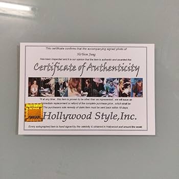 Amazon.co.jp: チョン ホヨン直筆サイン入り2Lサイズ写真…イカゲーム