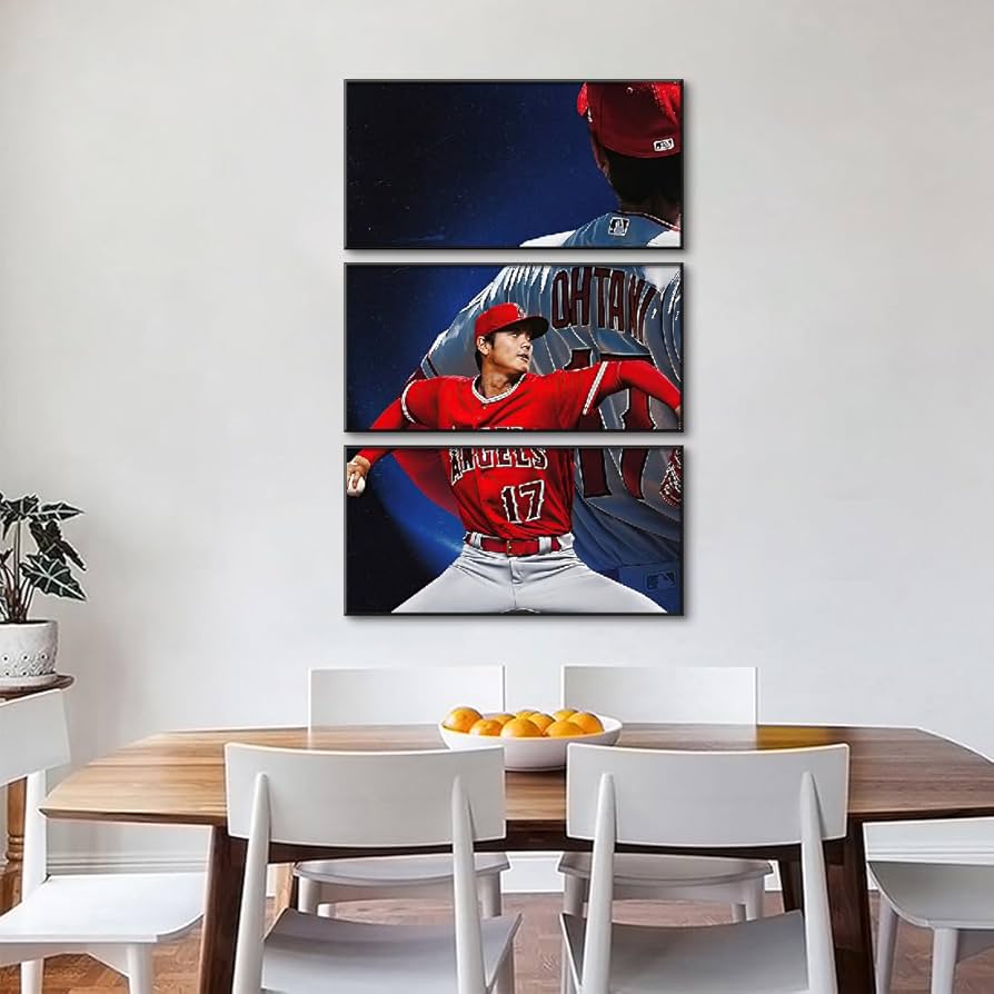 Amazon.co.jp: 大谷翔平 アートパネル 野球選手 壁掛け 絵画
