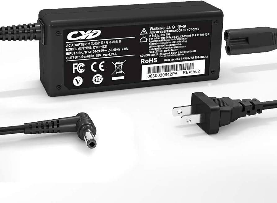 Amazon.co.jp: Vivobook 充電器 90W, CYD 19V 4.74A 90W ACアダプター