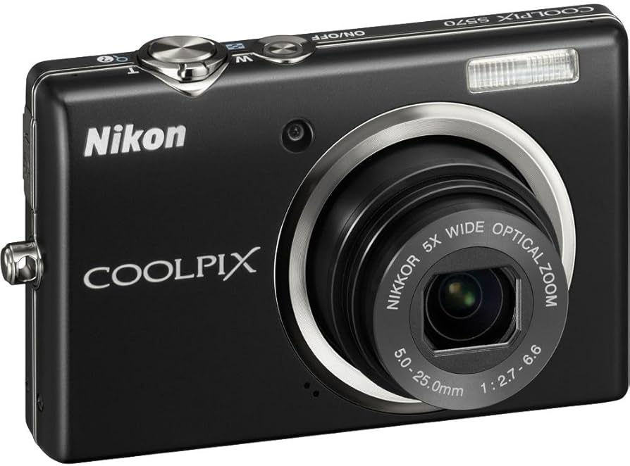 Amazon.com : Nikon Coolpix S570 12MP Digital Camera with 5x Wide