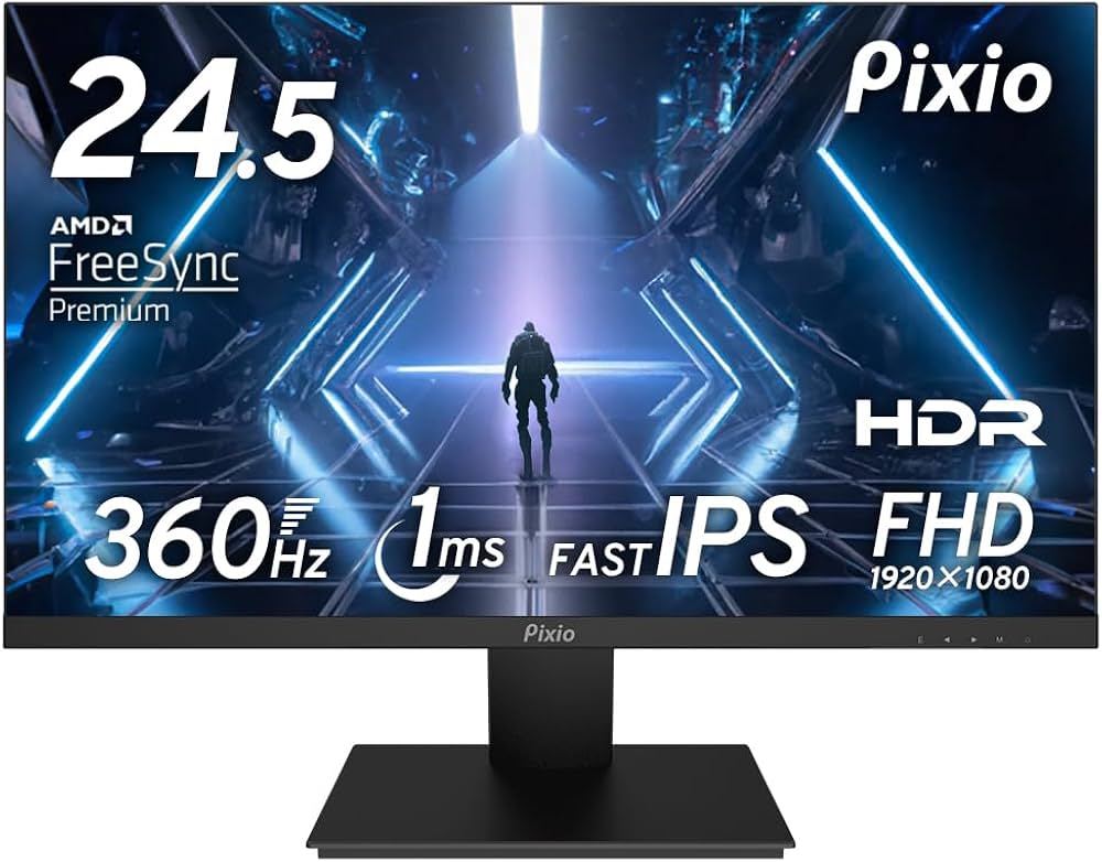 Amazon.co.jp: Pixio PX259 Prime S ゲーミングモニター 24.5インチ