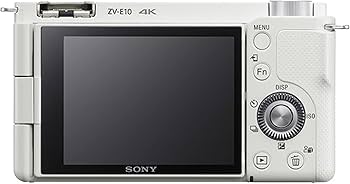 Amazon.com : Sony ZV-E10 (White) Mirrorless Camera with 16-50mm