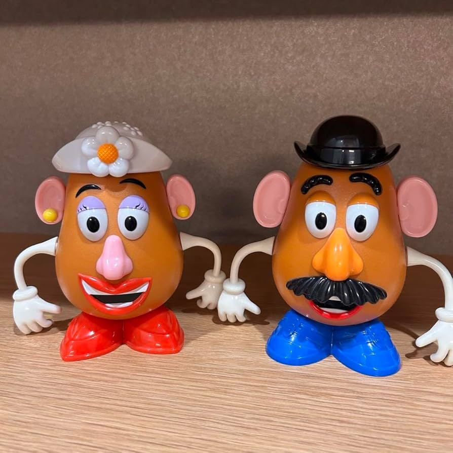 Amazon.co.jp: ミスターポテトヘッド ミセスポテトヘッド フィギュア