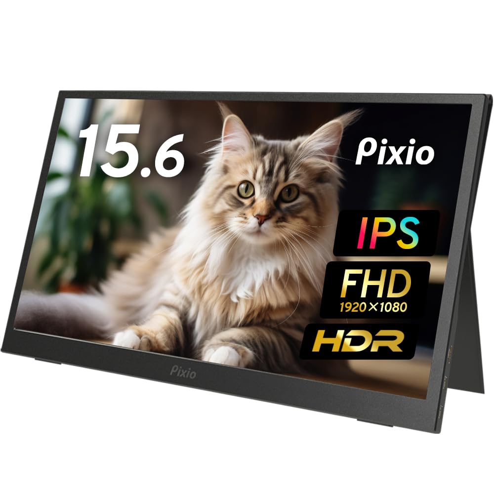 Amazon.co.jp: Pixio PX160 モバイルモニター 15.6インチ FHD IPS 60Hz