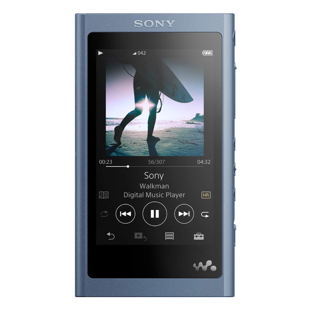 Amazon.com: Sony NW-A55/L Walkman NW-A55 Hi-Res 16GB נגן MP3, כחול