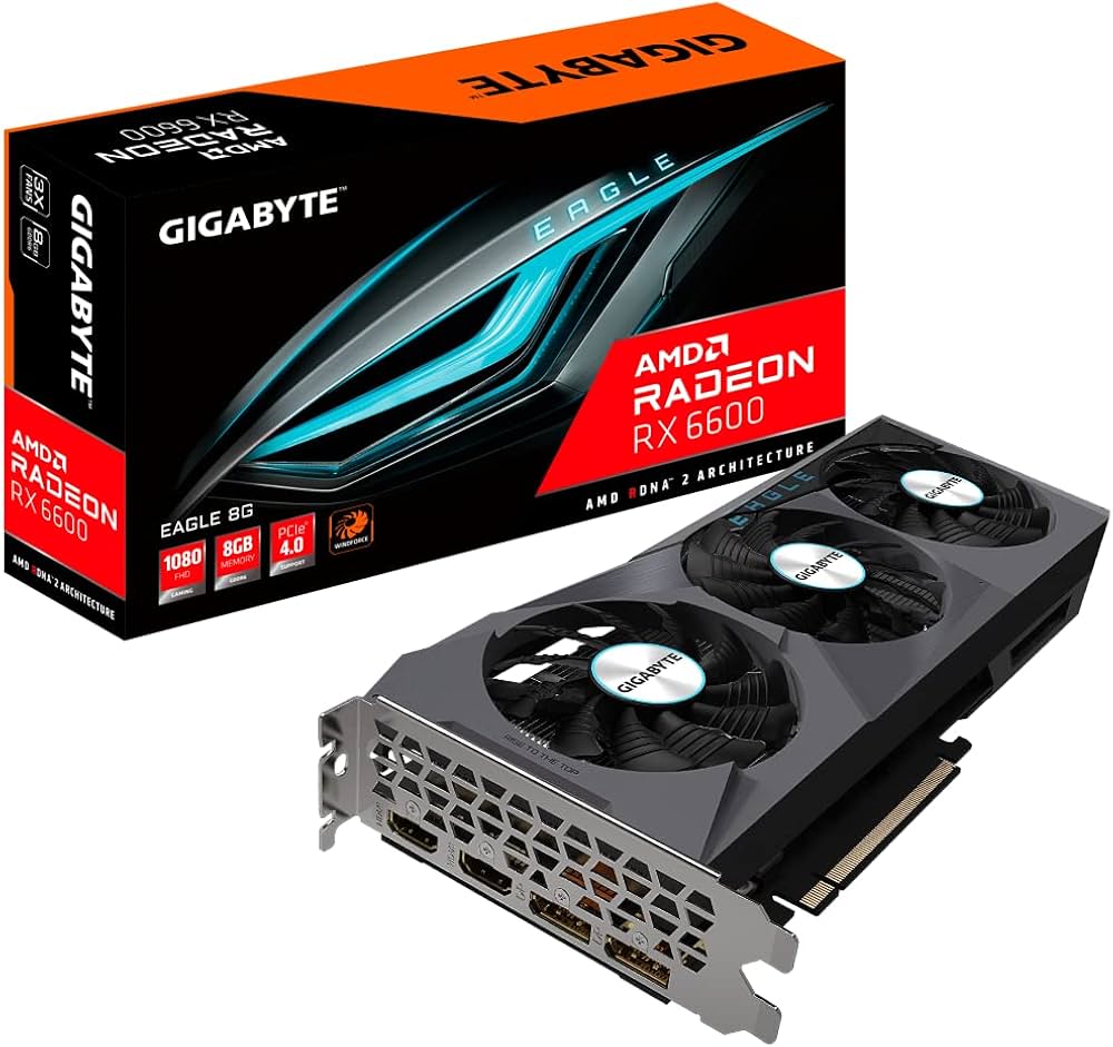 Amazon | GIGABYTE グラフィックボード AMD Radeon RX6600 GDDR6 8GB