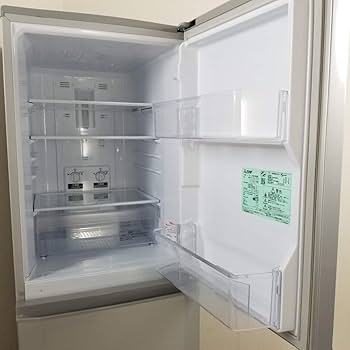 Amazon.co.jp: MR-P15C-S(ピュアシルバ-) Pシリ-ズ 2ドア冷蔵庫 右開き