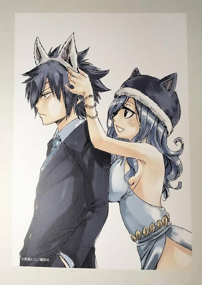 Amazon | フェアリーテイル グレイ ジュビア ポストカード 特典