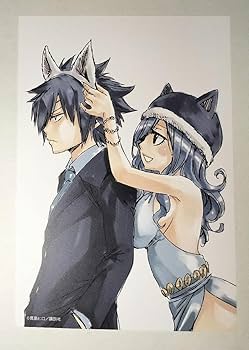 Amazon | フェアリーテイル グレイ ジュビア ポストカード 特典