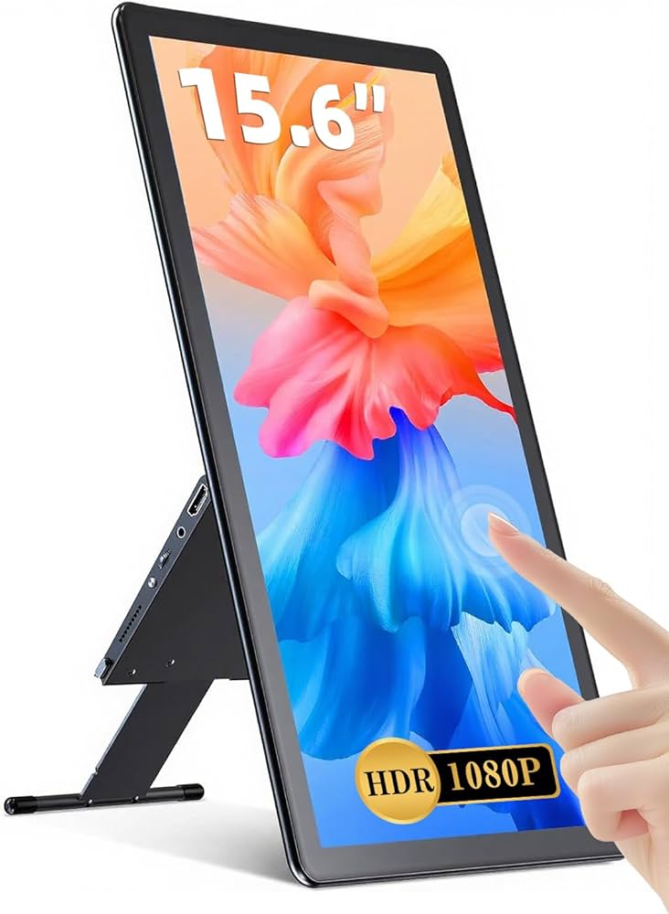 Amazon.co.jp: EVICIV モバイルモニター タッチパネル 15.6インチ