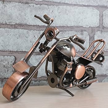 Amazon.co.jp: KOUSO 鉄製 鉄アート 置物 雑貨 バイク オートバイ