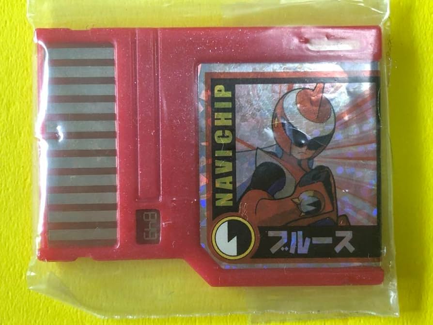 Amazon.co.jp: ロックマンエグゼ バトルチップ ブルース ナビチップ