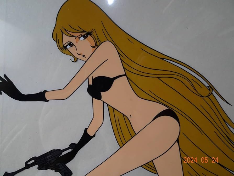 Amazon.co.jp: レア 銀河鉄道999 セル画 メーテル水着 （東映動画