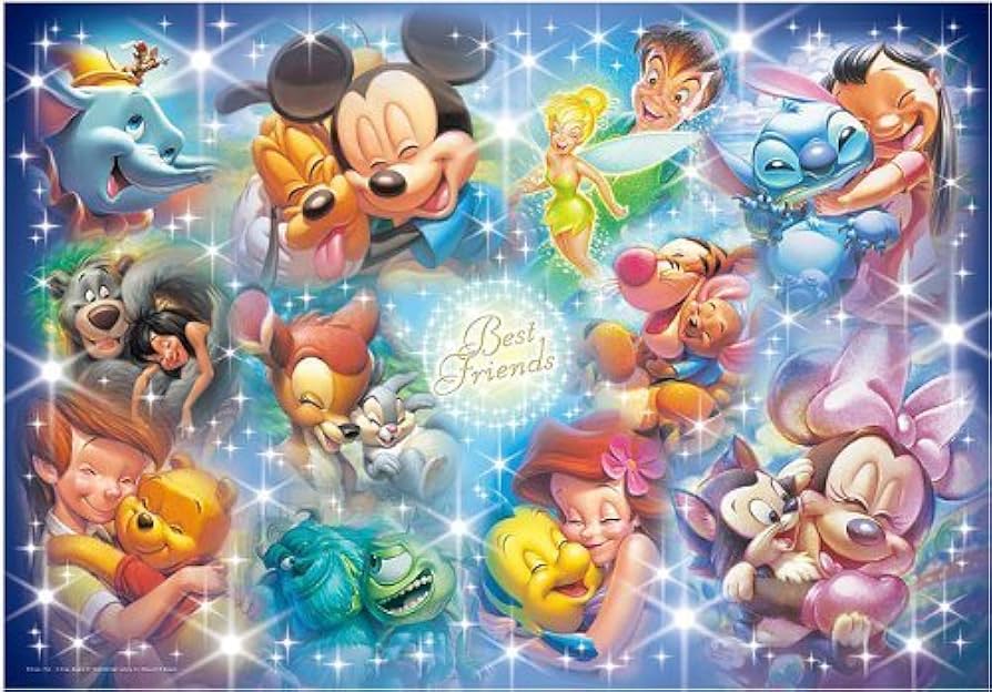 Amazon.co.jp: ディズニー 2000ピースぎゅっとサイズ アート集 ベスト