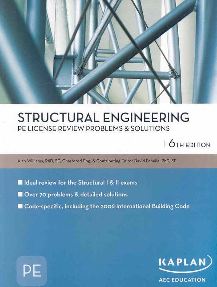 Structural Engineering PE License Review Problems & Solutions (Pe