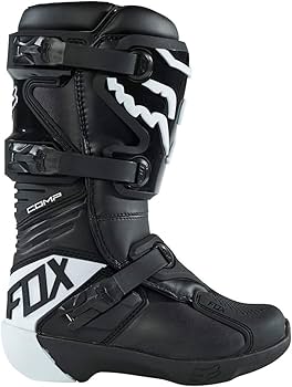 Amazon.com: Fox Racing Youth Comp Motocross Dirt Bike Boots, Black