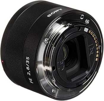 Amazon.com : Sony 35mm F2.8 Sonnar T FE ZA Full Frame Prime Fixed