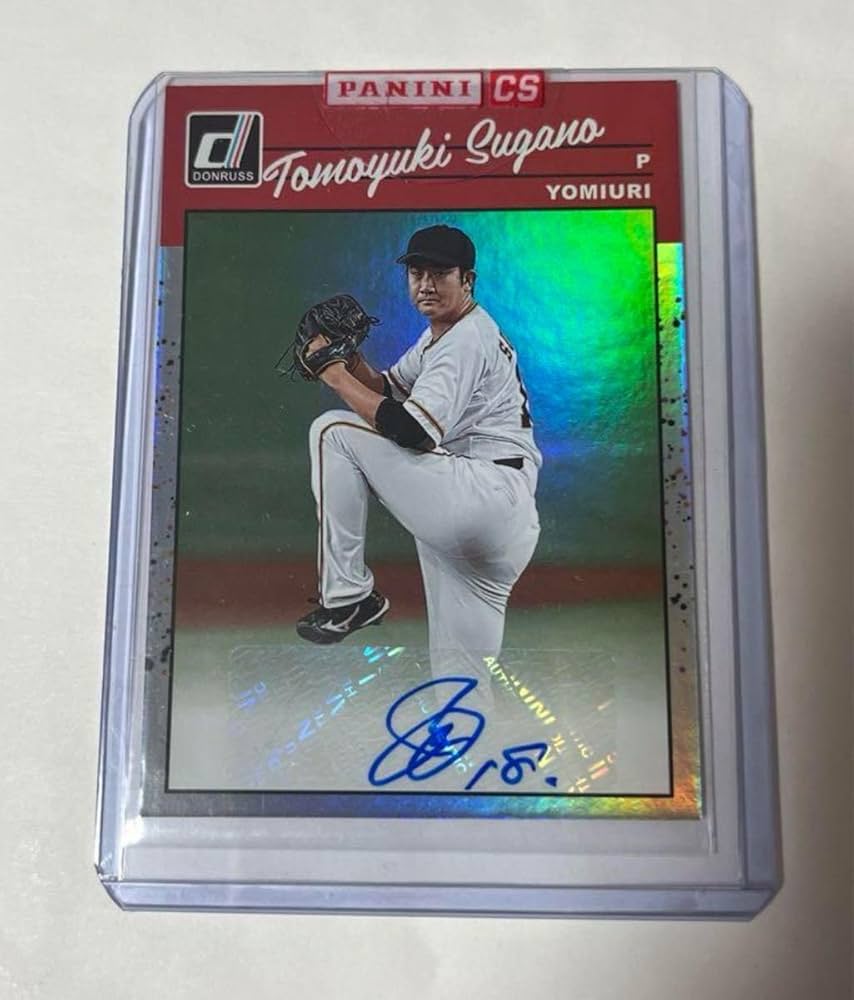 Amazon.co.jp: Panini 菅野智之 直筆サインカード Tomoyuki Sugano