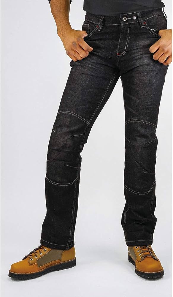 Amazon | コミネ(KOMINE) バイク用 パンツ ジーンズ ブラック L WJ