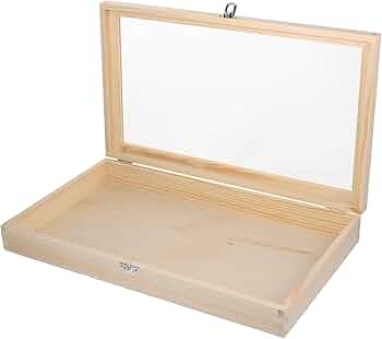 蝶番で開閉可能タイプ 標本箱 2個 ＆ 標本箱収納ケース バラ売り可