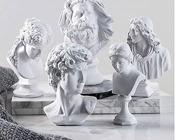 Amazon.co.jp: akindou 自宅が美術館 石膏像風 人物像 シリーズ 割れ