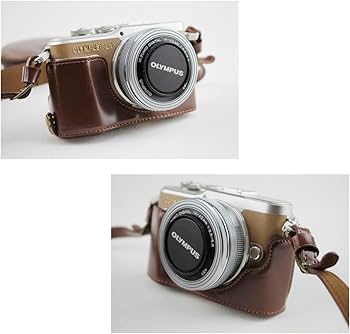 Amazon.co.jp: SIUTATDSH カメラケース PUレザー 適用 Olympus