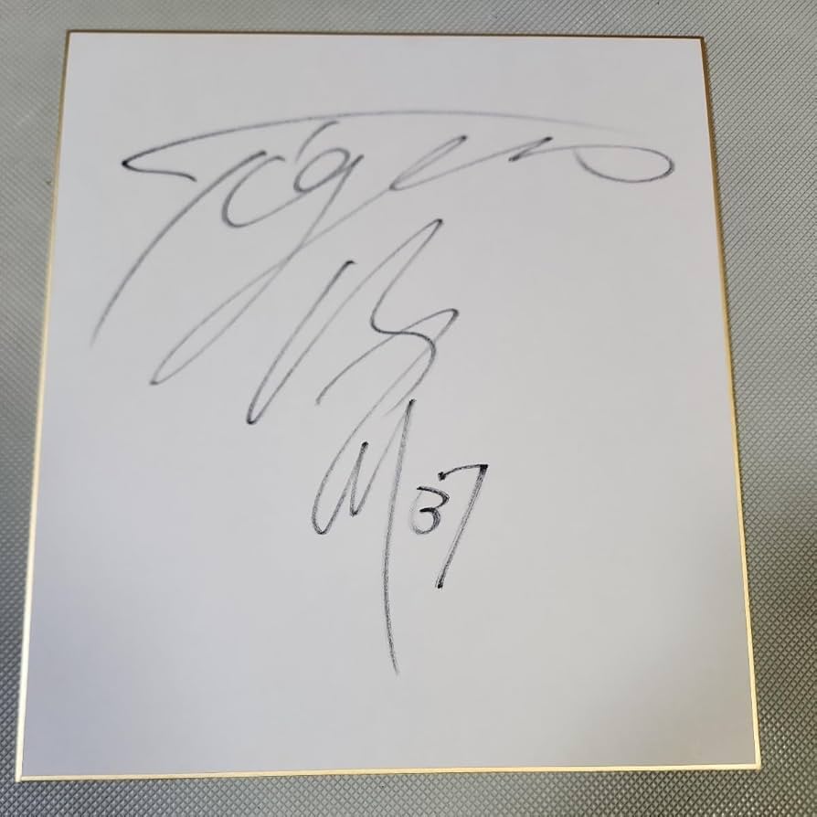 Amazon.co.jp: 阪神タイガース 及川雅貴投手直筆サイン色紙 : 文房具