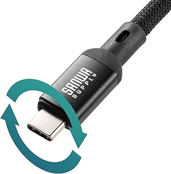 Amazon.co.jp: サンワサプライ USB20Gbps Type-Cケーブル（PD60W・3m