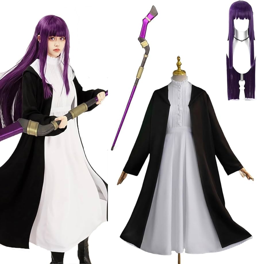 Amazon.co.jp: フェルン コスプレ衣装 葬送のフリーレン 魔法師 制服