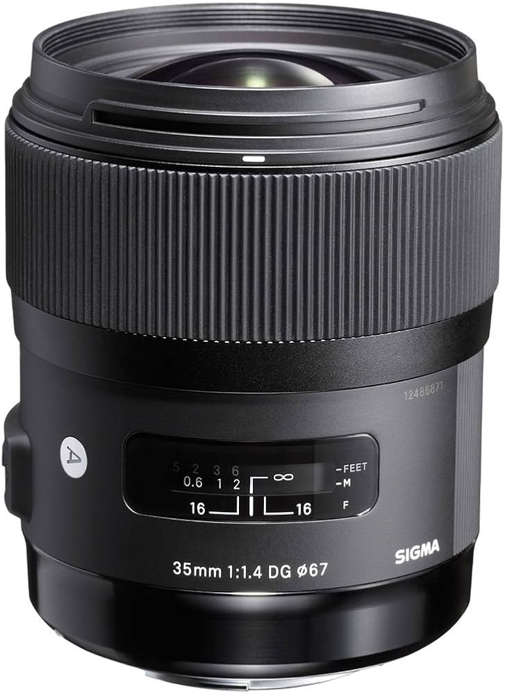 Amazon.com : Sigma 35mm F1.4 ART DG HSM Lens for Sony A : Camera