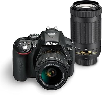 Amazon.com : Nikon D5300 Digital SLR Camera Dual Lens Kit