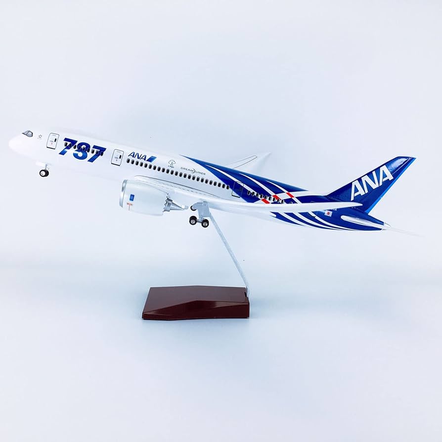 Amazon.co.jp: 16.9 インチ 1:130 モデル ジェット飛行機モデル ANA