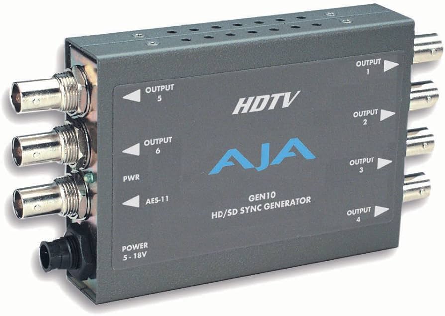 Amazon.com: AJA GEN10 HD/SD Sync Generator : Electronics
