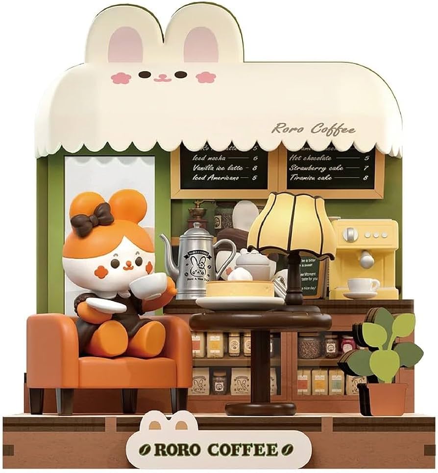 Amazon | Rolife 立体パズル カフェ 初心者向け 萌え萌え RORO