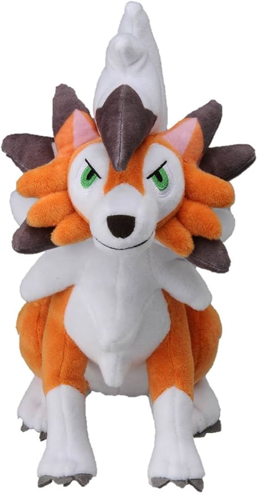 Amazon.co.jp: ポケットモンスター ポケモンぬいぐるみ ルガルガン