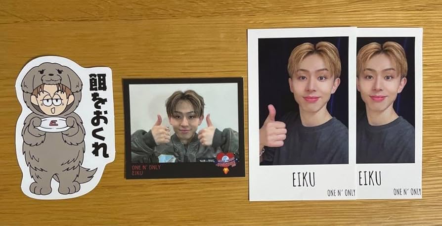 Amazon.co.jp: ONE N' ONLY ワンエン 山下永玖 EIKU ステッカー セット