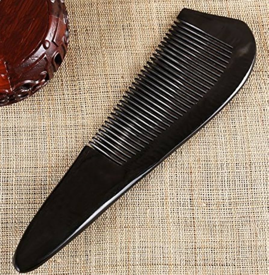 Amazon | 牛角の櫛 爪櫛 くし 美容グッズ 牛の角 プレゼント | 中国