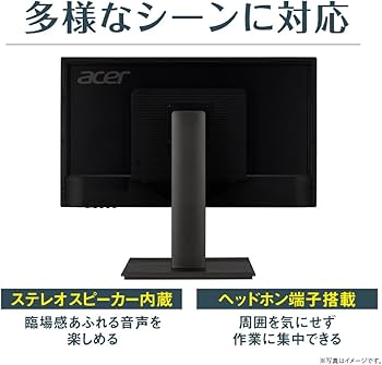 Amazon.co.jp: Acer 31.5型ワイド液晶ディスプレイ EB321HQUBbmidphx